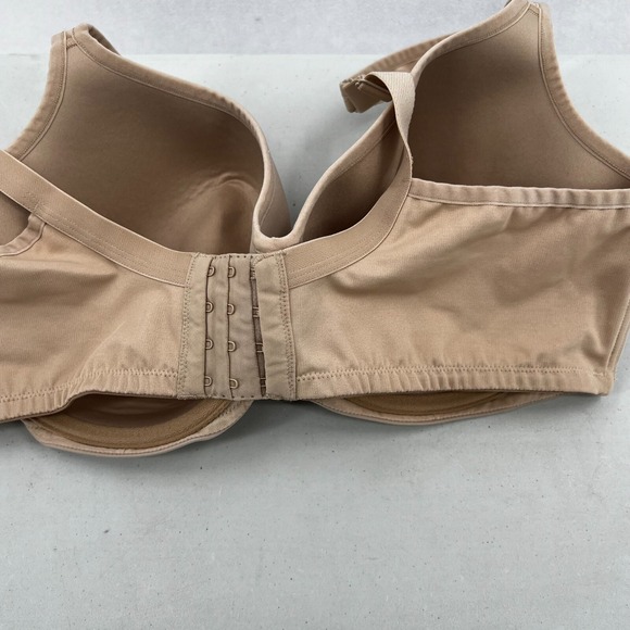 Lane Bryant Cacique Full Coverage Bra Size 44DD Beige Underwire Lightly Padded - Picture 2 of 7